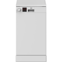 Beko DVS05C20W Slimline Dishwasher - White 